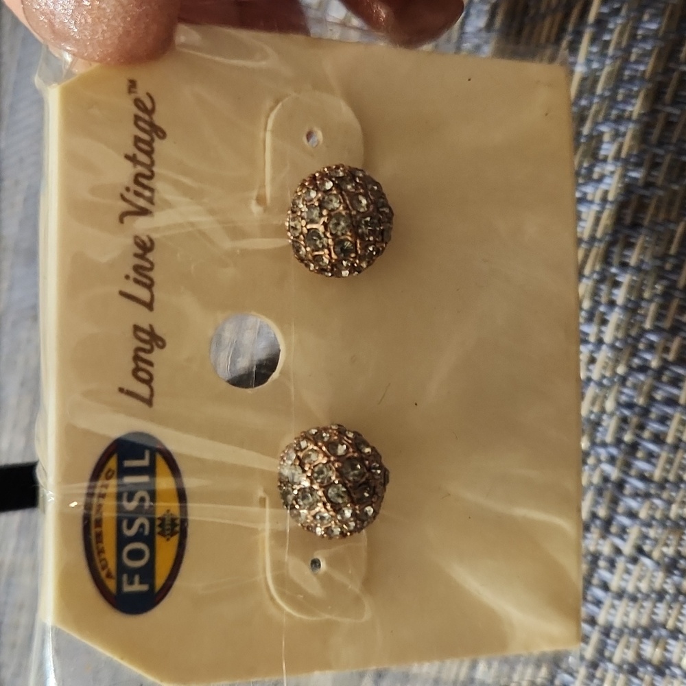 Fossil Stud Earrings